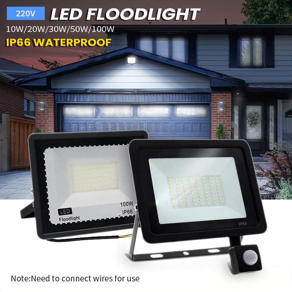 Balance Beam Outdoor - LED 투광등 PIR 모션 센서 야외