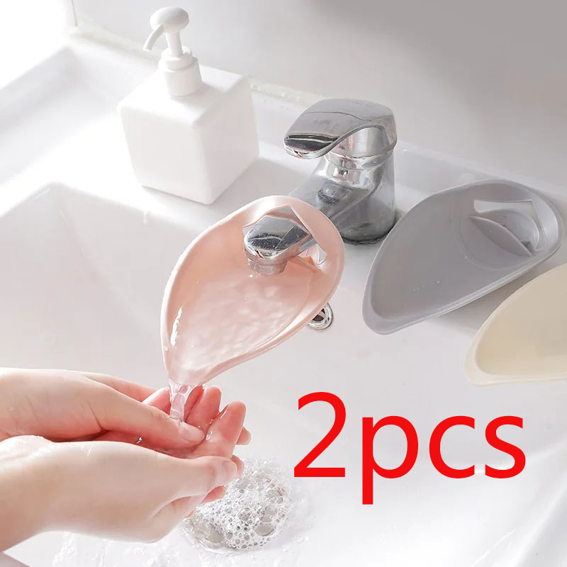 Kids Outdoor Mud Kitchen - 2 조각 수도꼭지 익스텐더 물 절약