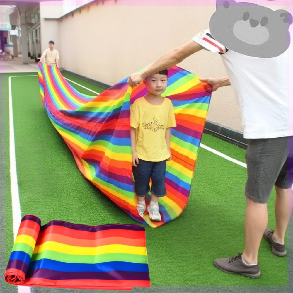 Kids Outdoor Tunnel - 3/5/8M 다채로운 무지개 어린이 놀이 터널