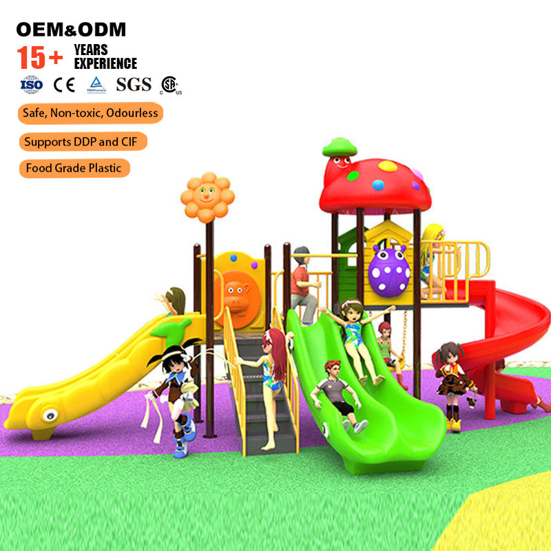 Kids Outdoor Swing Set With Slide - 다기능 야외 놀이기구, 어린이용 미끄럼틀 및
