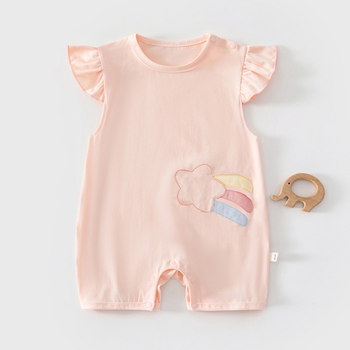 Kids Outdoor Jumpsuit - 아기 소녀 여름 경량 민소매 롬퍼