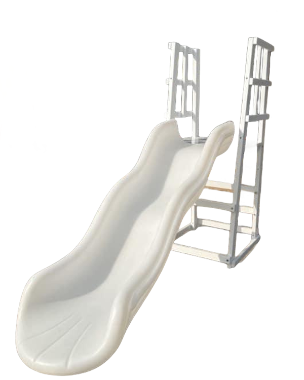 Kids Outdoor Furniture Set - 핫 세일 화이트 더블 슬라이드 실내외