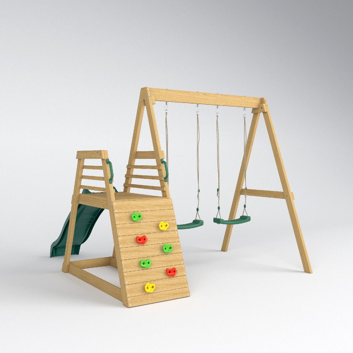 Kids Outdoor Swing Set With Slide - 2026 정글짐 슬라이드 스윙 가든 어린이용