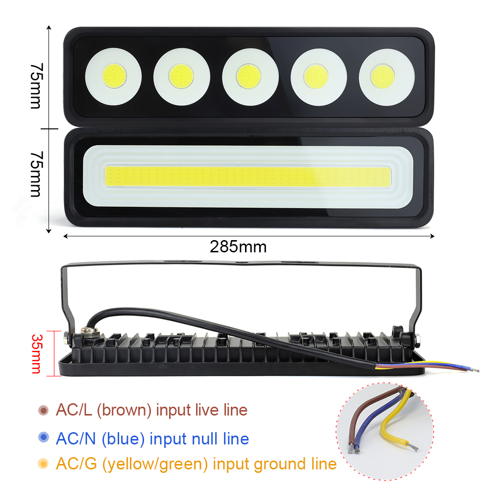 50W LED 투광 조명 야외 조명 COB 투광 조명  - Balance Beam Outdoor 리뷰 및 가격