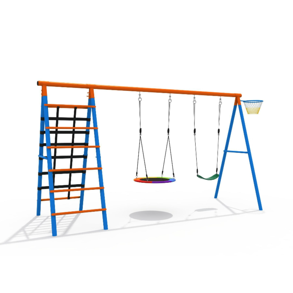 3-in-1 어린이 그네 슬라이드 클라이밍 세트, 행잉 - Kids Outdoor Swing Set With Slide 리뷰 및 가격