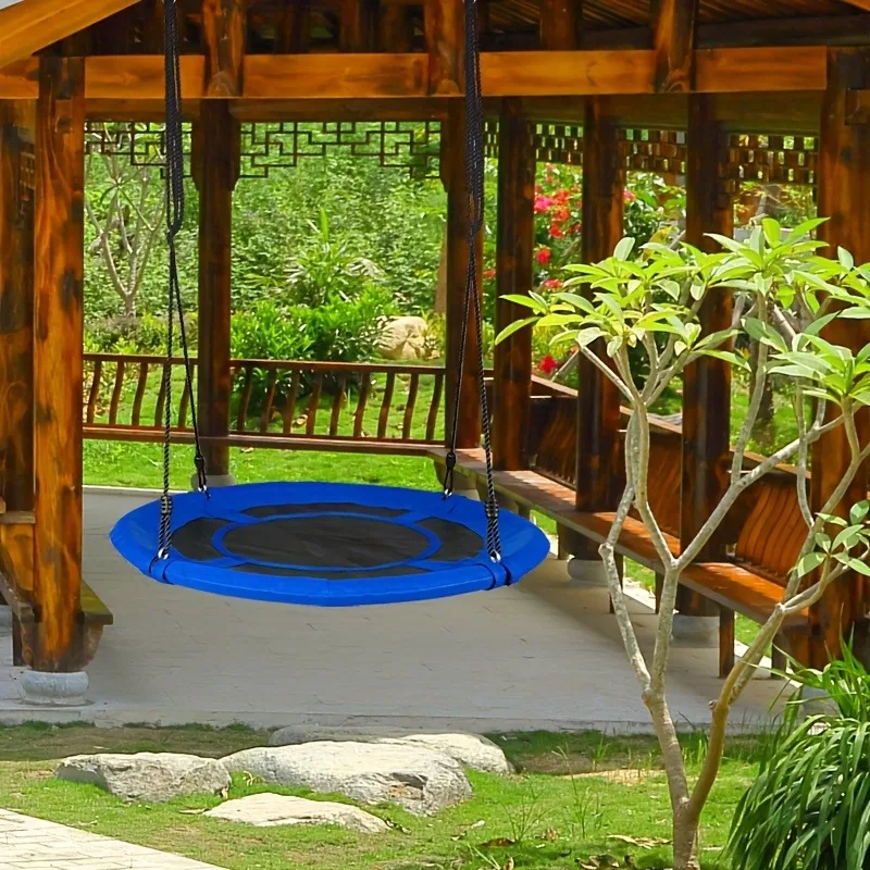 원형 옥스포드 네트 캔버스 어린이 해먹 교수형 로프 스 - Kids Outdoor Hammock Swing 리뷰 및 가격