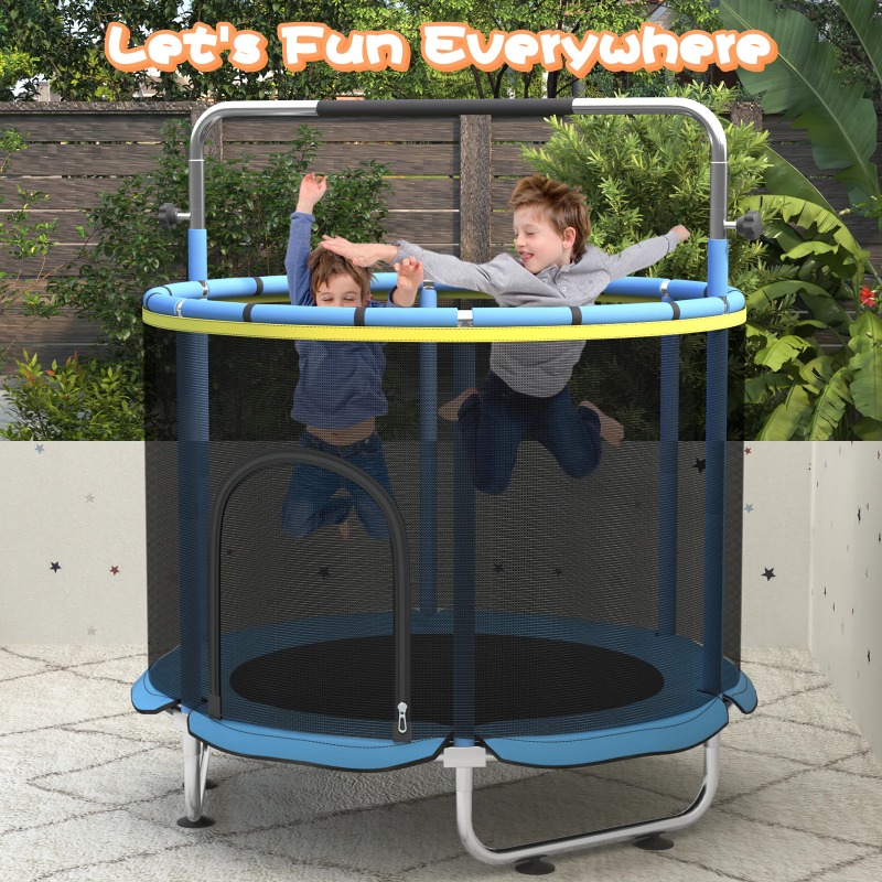 5피트 유아용 트램펄린 8-in-1 어린이 미니 트램펄 - Kids Outdoor Hammock Swing 리뷰 및 가격