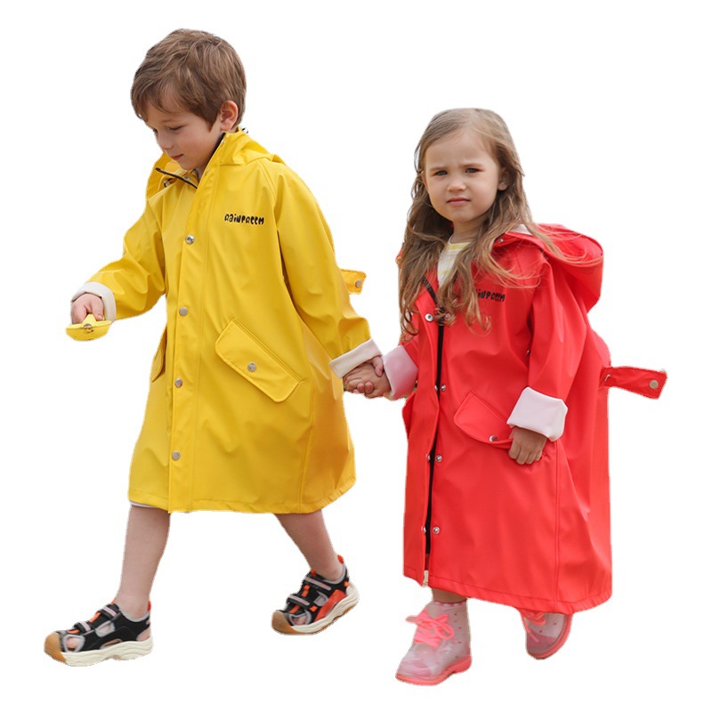 PU 후드 비옷 어린이용, 100-140 Cm, 방수  - Kids Outdoor Jumpsuit 리뷰 및 가격