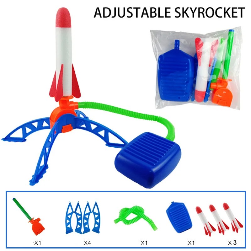 에어 로켓 풋 펌프 발사기 야외 공기압 페달 로켓 장난 - Kids Outdoor Jumpsuit 리뷰 및 가격