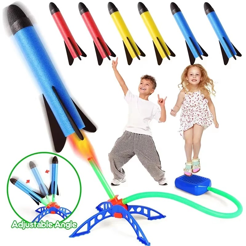 에어 로켓 풋 펌프 발사기 야외 공기압 페달 로켓 장난 - Kids Outdoor Jumpsuit 리뷰 및 가격