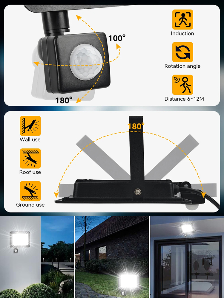 LED 투광 조명 PIR 모션 센서 야외 조명 20W  - Balance Beam Outdoor 리뷰 및 가격