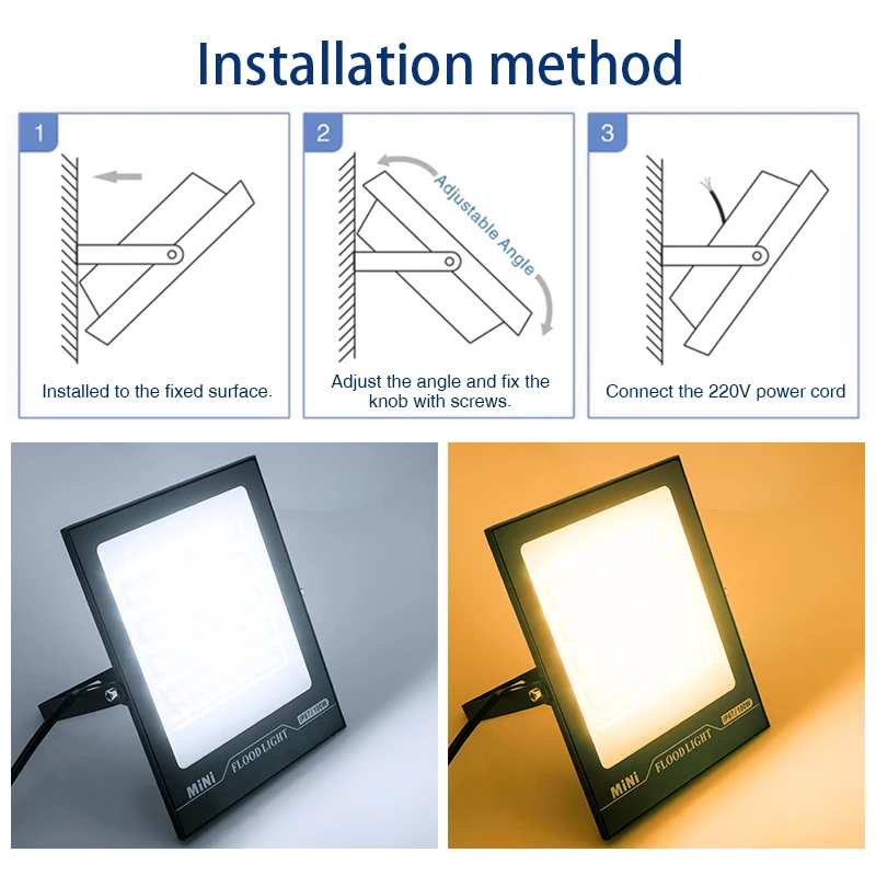 LED 투광등 220V 10W 20W 30W 50W 1 - Balance Beam Outdoor 리뷰 및 가격