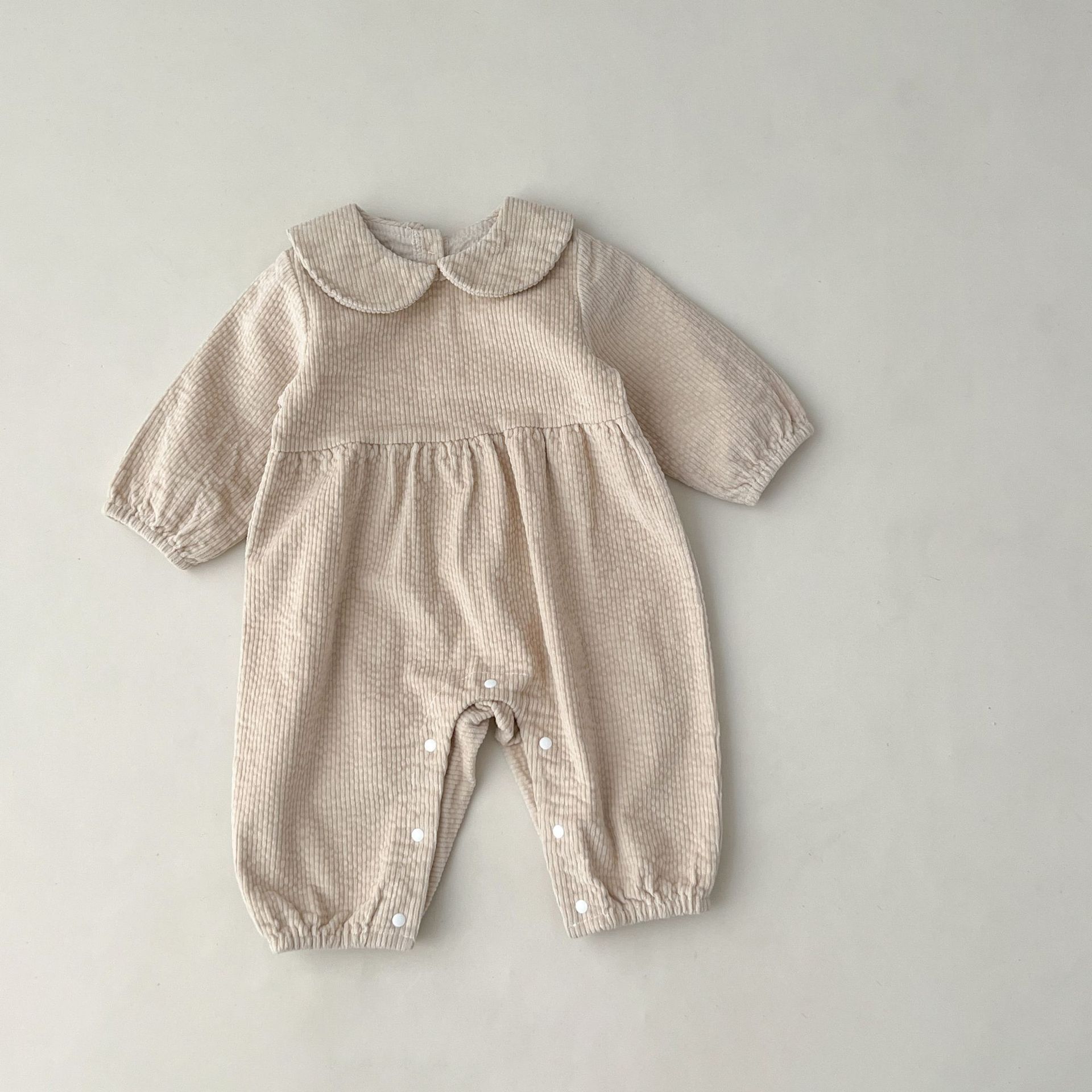 어린이 가을 코듀로이 야외 단색 긴 소매 롬퍼, 올 매 - Kids Outdoor Jumpsuit 리뷰 및 가격
