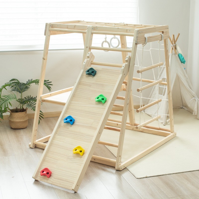 정글짐 어린이 야외용 견고한 감각 발달 훈련용 클라이밍 - Kids Outdoor Jungle Gym With Slide 리뷰 및 가격