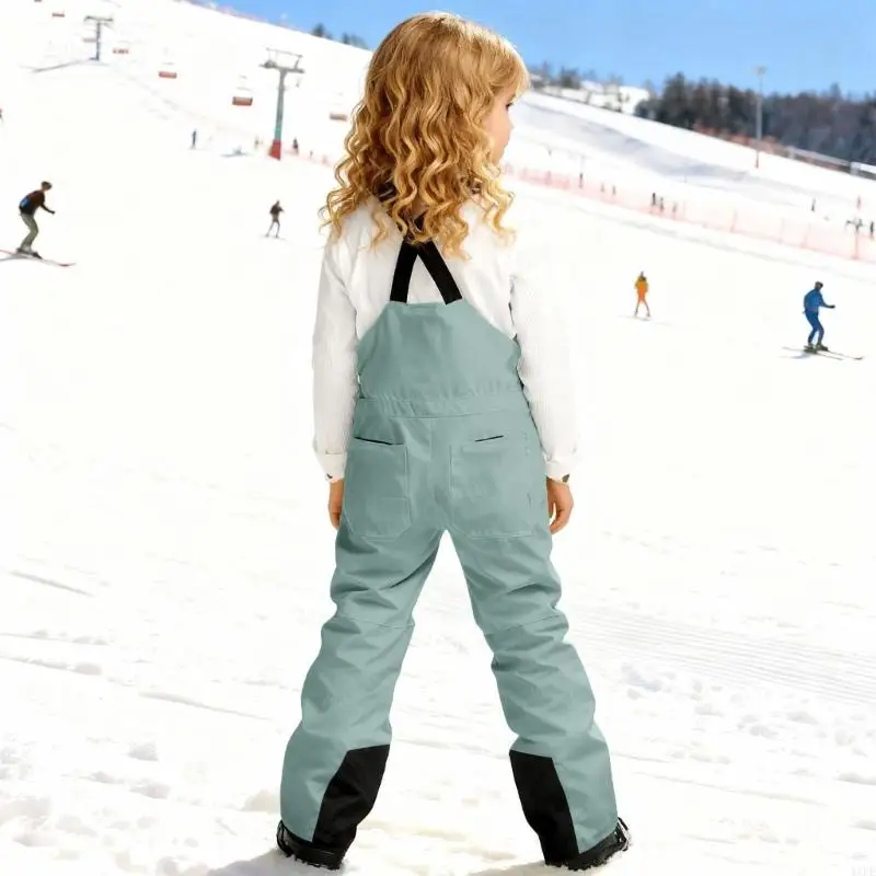 키즈 스키 바지 스키 턱받이 절연 스노우 보드 작업복  - Kids Outdoor Jumpsuit 리뷰 및 가격