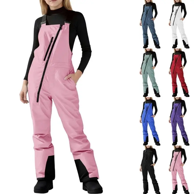 키즈 스키 바지 스키 턱받이 절연 스노우 보드 작업복  - Kids Outdoor Jumpsuit 리뷰 및 가격