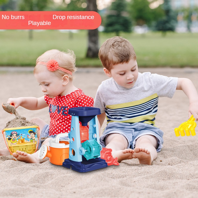 해변 모래 놀이 도구 세트 모래 양동이 체망 깔때기 모 - Kids Outdoor Activity Toys 리뷰 및 가격