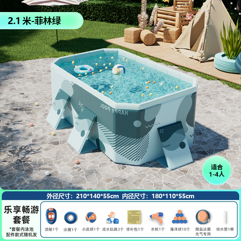 팽창식이 아닌 접이식 수영장, 특대형 5중 레이어 내마 - Kids Outdoor Wear 리뷰 및 가격