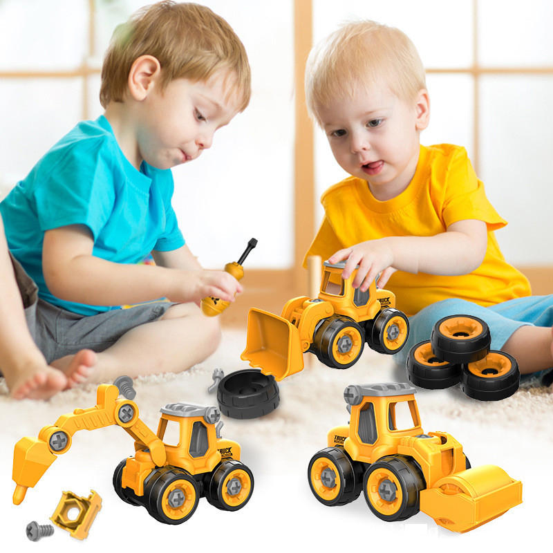 너트 분해 로딩 언로드 엔지니어링 트럭 굴삭기 불도저  - Kids Outdoor Digger 리뷰 및 가격
