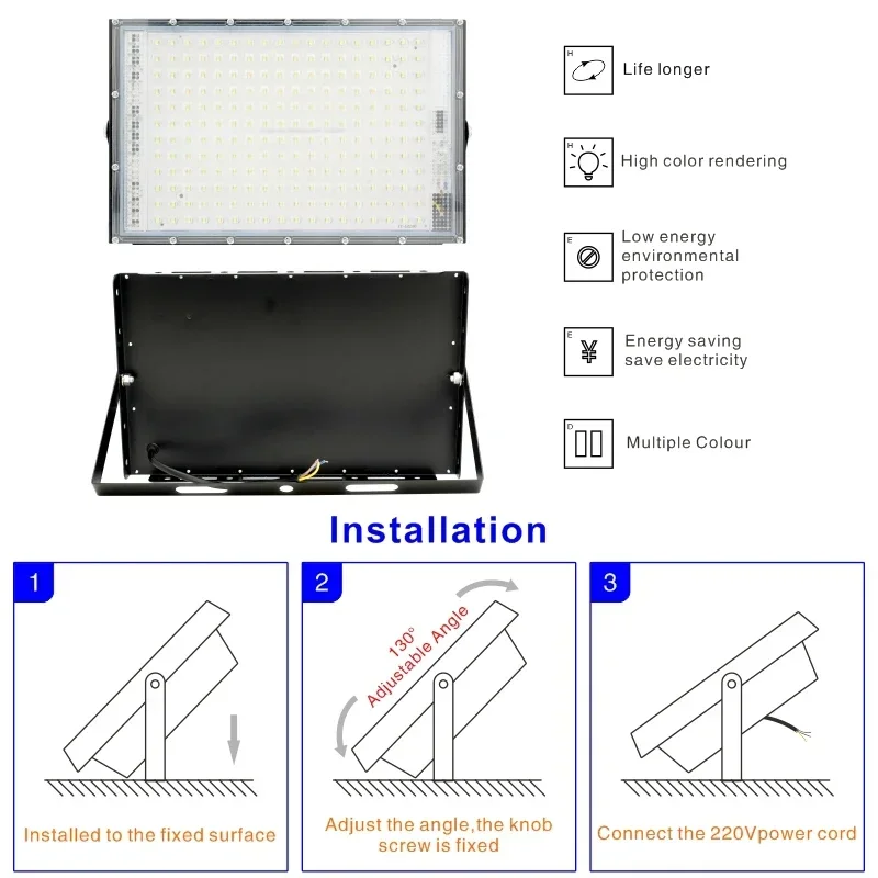 110V 220V Led 홍수 빛 50W 100W 15 - Balance Beam Outdoor 리뷰 및 가격