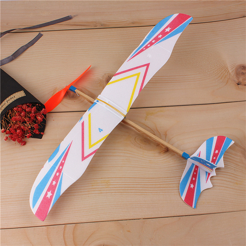 5/10Pcs 고무 밴드 구동 비행기 모델 글라이더 비 - Kids Outdoor Entertainment 리뷰 및 가격