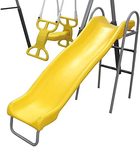 선 플레이그라운드 메탈 A Fe 키즈 스윙 세트(야외  - Kids Outdoor Swing Set With Slide 리뷰 및 가격