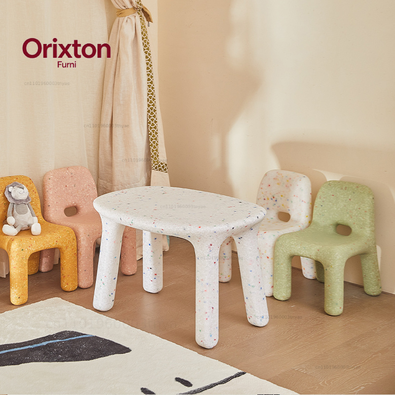 어린이 학습 테이블 및 의자 세트 등받이가 있는 귀여운 - Kids Outdoor Furniture Set 리뷰 및 가격
