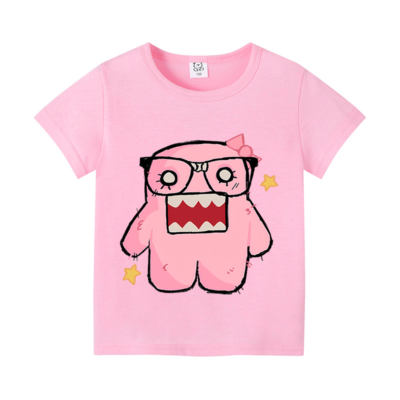 귀여운 도모스 쿤스 반팔 만화 소년 소녀 의류 여름 절 - Kids Outdoor Wear 리뷰 및 가격