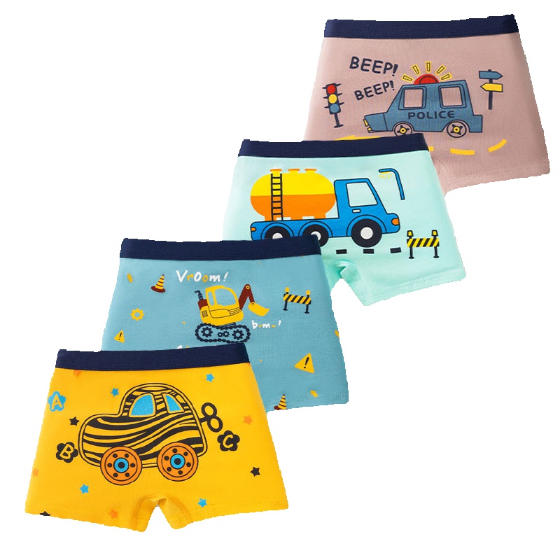 4/8Pcs 고품질 코튼 보이 복서 간단한 멋진 굴삭기 - Kids Outdoor Digger 리뷰 및 가격