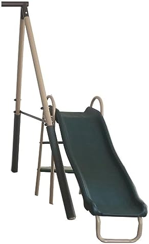 야외 놀이용 어린이 금속 뒷마당 놀이 세트 스윙 세트  - Kids Outdoor Swing Set With Slide 리뷰 및 가격