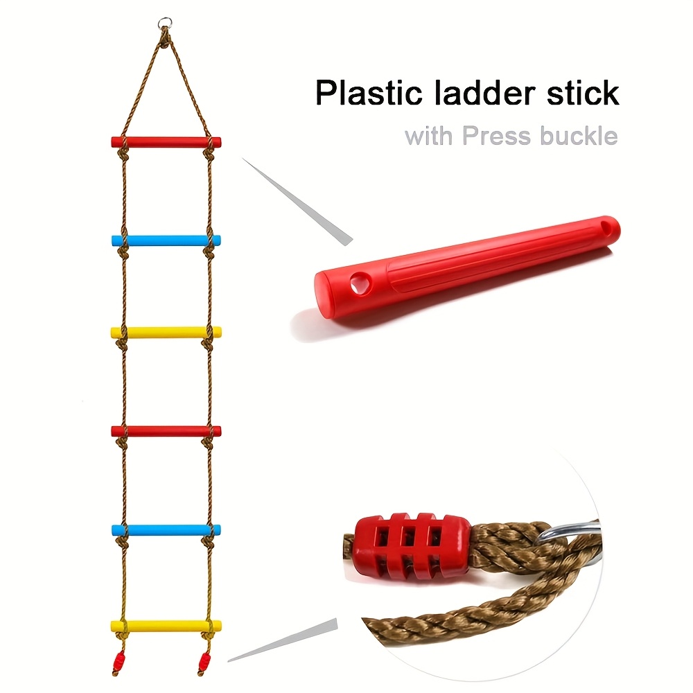 1pc 다채로운 어린이 등반 사다리 스윙 내구성 PE  - Kids Outdoor Climbing Structure 리뷰 및 가격
