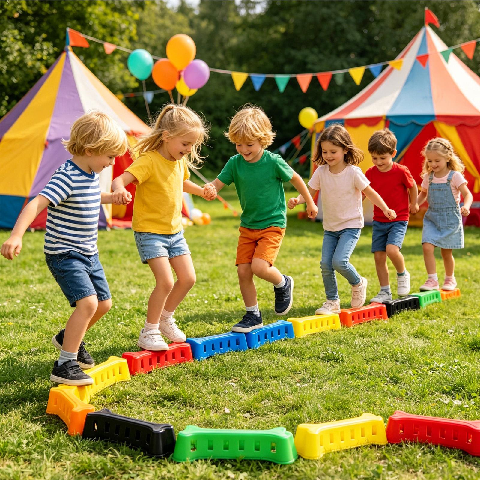 어린이 밸런스 빔 쌓기 놀이 미끄럼 방지 교육용 재미있 - Kids Outdoor Activity Toys 리뷰 및 가격