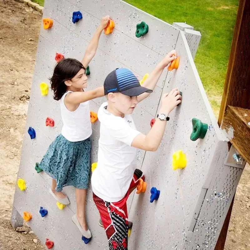 어린이 나무 벽 등반 돌 장난감 어린이 놀이터 야외 스 - Kids Outdoor Climbing Structure 리뷰 및 가격