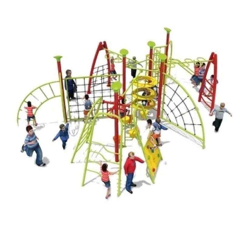 어린이들을 위한 도전적인 놀이기구, 야외 놀이터 등반  - Kids Outdoor Climbing Structure 리뷰 및 가격