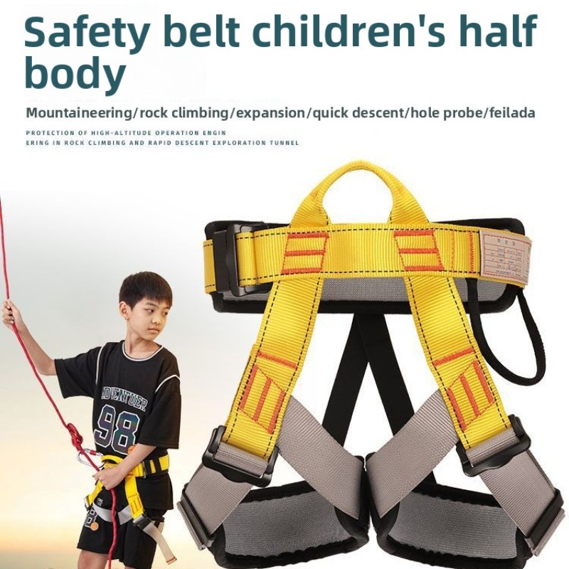 어린이 야외 하네스 스포츠 암벽 등반 반신 안전 보호  - Kids Outdoor Climbing Structure 리뷰 및 가격