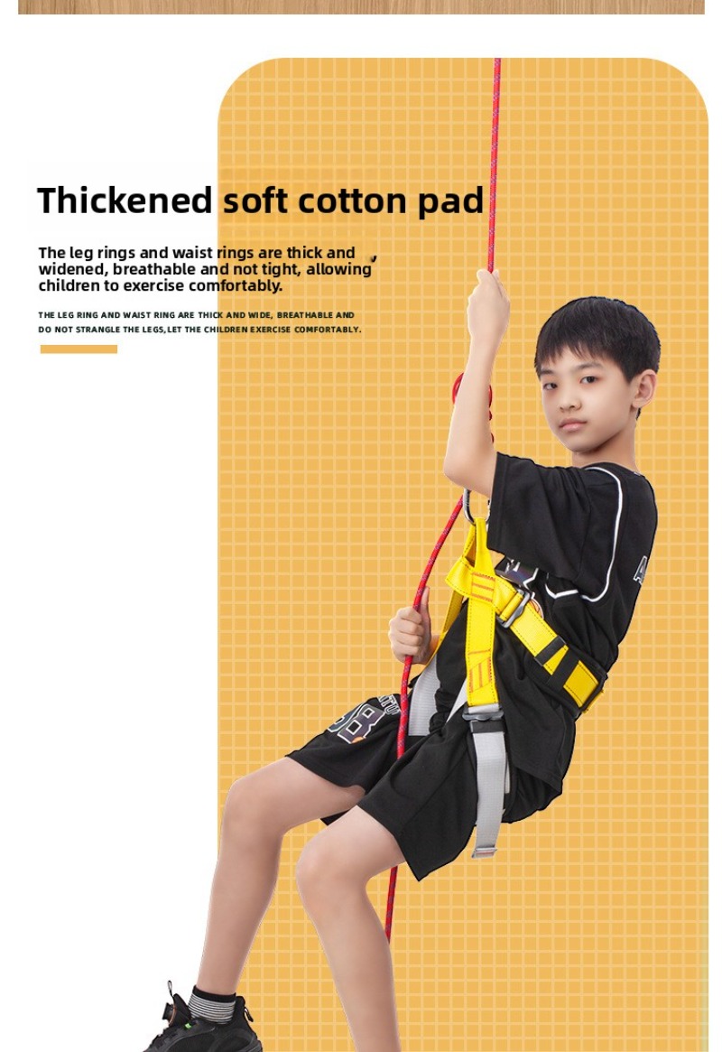 어린이 야외 하네스 스포츠 암벽 등반 반신 안전 보호  - Kids Outdoor Climbing Structure 리뷰 및 가격