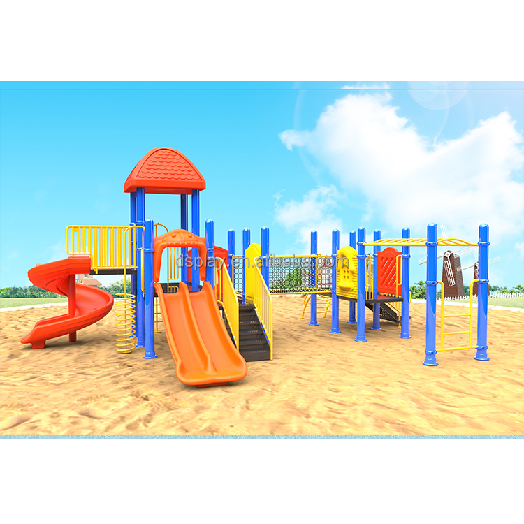 어린이를 위한 상업용 야외 놀이터 장비, 화려한 슬라이 - Kids Outdoor Climbing Structure 리뷰 및 가격